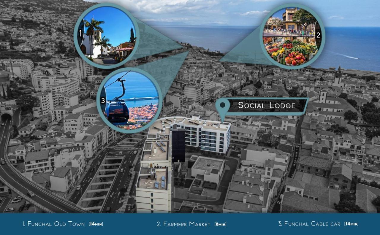 Social Lodge - Centro Do Funchal Экстерьер фото